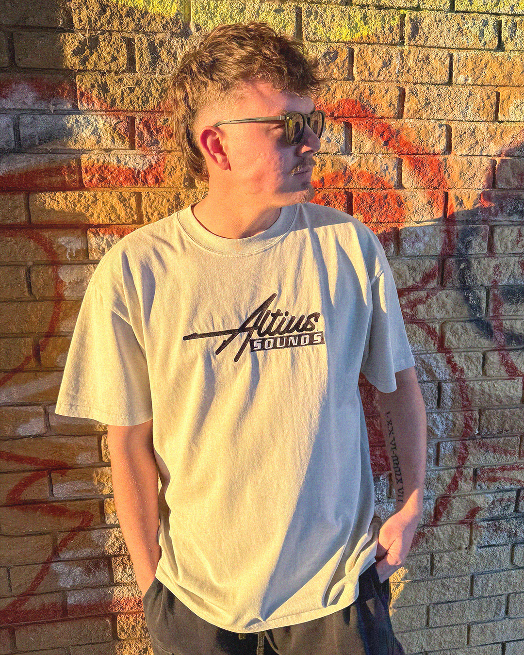 OG Altius Sounds Faded White T-shirt